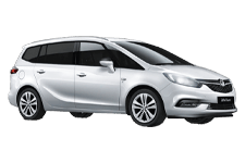 Car Hire Ryde - Vauxhall Zafira 7-Seater - Minibus hire Ryde